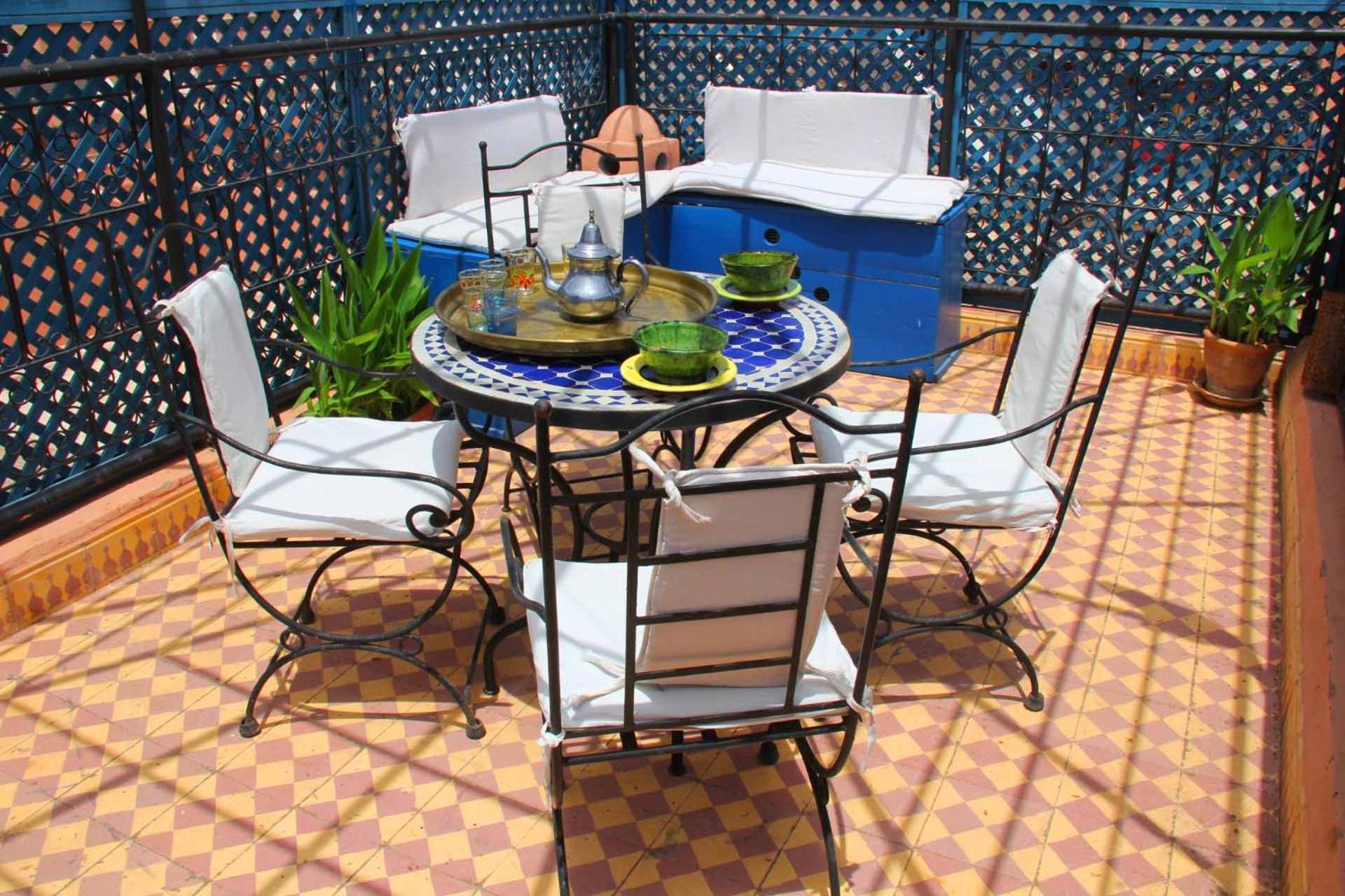 Riad Lwalidin Marrakesch Exterior foto